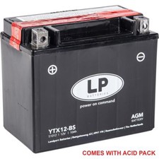 BATTERY LTX12-BS MA.FREE AGM, 12V 10AH. YTX12-BS, MA LTX12-BS