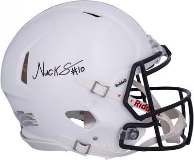 Nick Singleton Penn State Nittany Lions Signed Riddell Speed Authentic Helmet