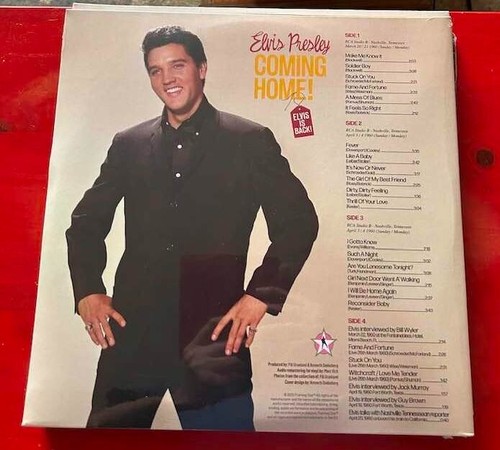Coming Home! Elvis Presley 2 LP + CD Set - Bild 2 von 2