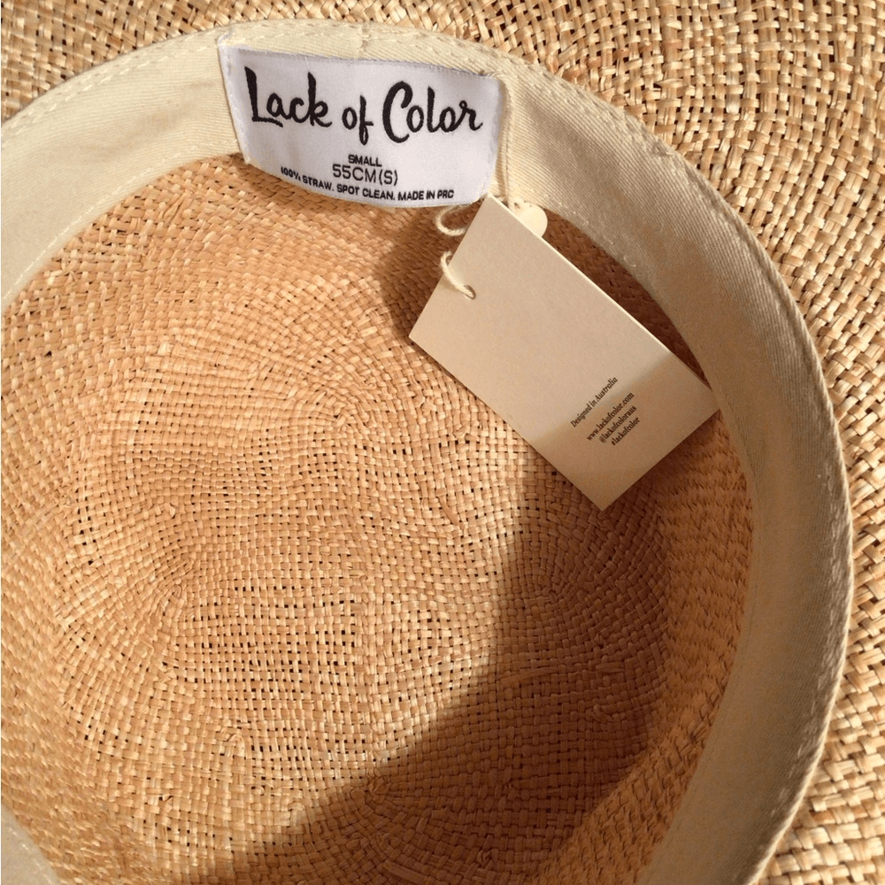 HoST PICK!  NEW! Rare Lack of Color frayed straw boater NEW! Rare Lack of Color frayed straw boater | Mercari main image 4