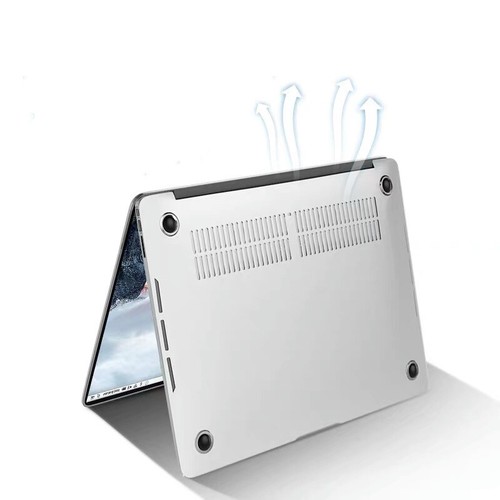FREE EXPRESS POST 2025 Transparent MacBook Air 13.6 Inch Case M4 M3 M2 M1 Pro 13 - Picture 8 of 12
