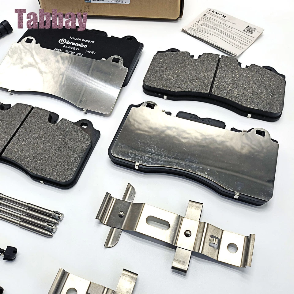 Front Brake Pad Kit for 23316708 Chevrolet Corvette Z06 Z07 Carbon Ceramic Rotor Foto 2 de 4