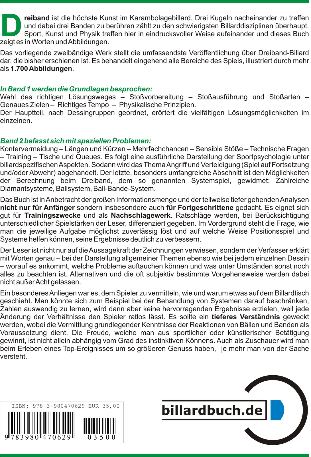 Thumbnail - Handbuch Des Billardspiels 1 Gerhard Hüpper