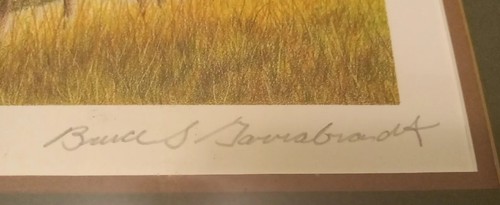 Bruce S. Garrabrant LE Print of his Color Pencil Drawing "October Afternoon - Picture 5 of 8