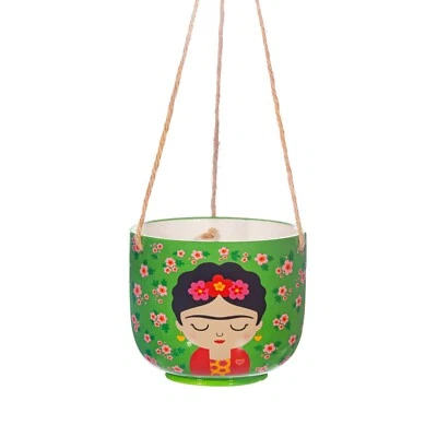 Maceta colgante de planta Sass & Belle floral Frida Kahlo Boho Fiesta