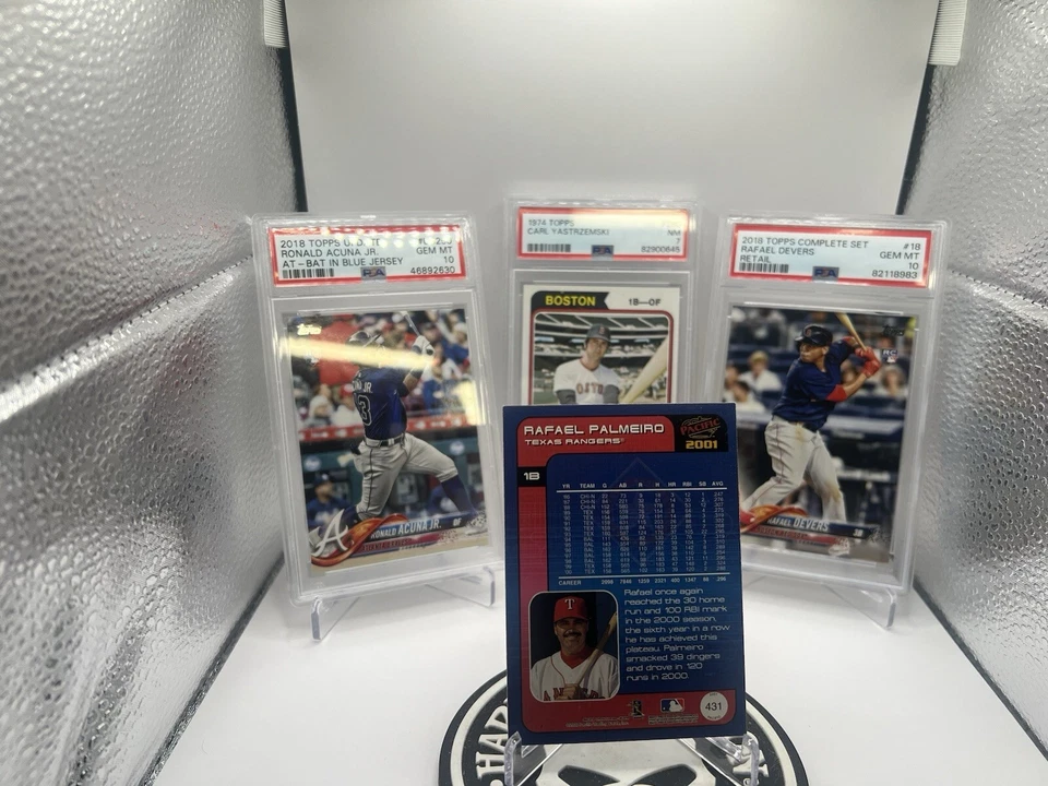 2001 Pacific - Rafael Palmeiro #431 Premiere Date /36 - Image 2 of 2