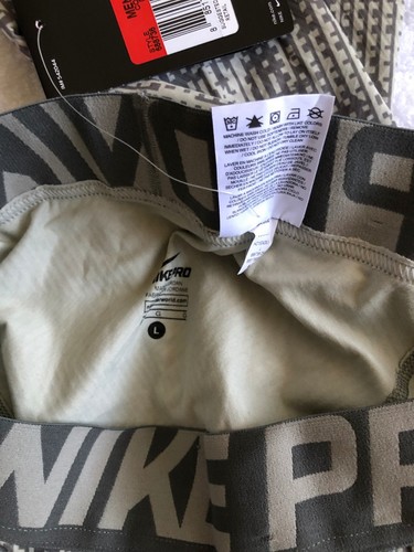 Mens New NWT L Large nike compression tights base layer pants - Picture 2 of 3