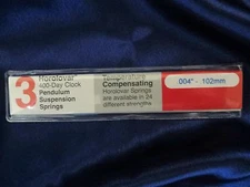 Gustav Becker 400 Day Clock .0040 Suspension Spring / Wire - Horolovar