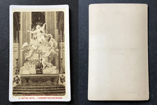 France, Chartres, Maître-autel de la cathédrale, circa 1870 vintage cdv albumen 