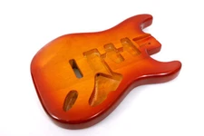 Electric Guitar Body Mahogany Wood SSH Style Glossy Painting for Building Guitar