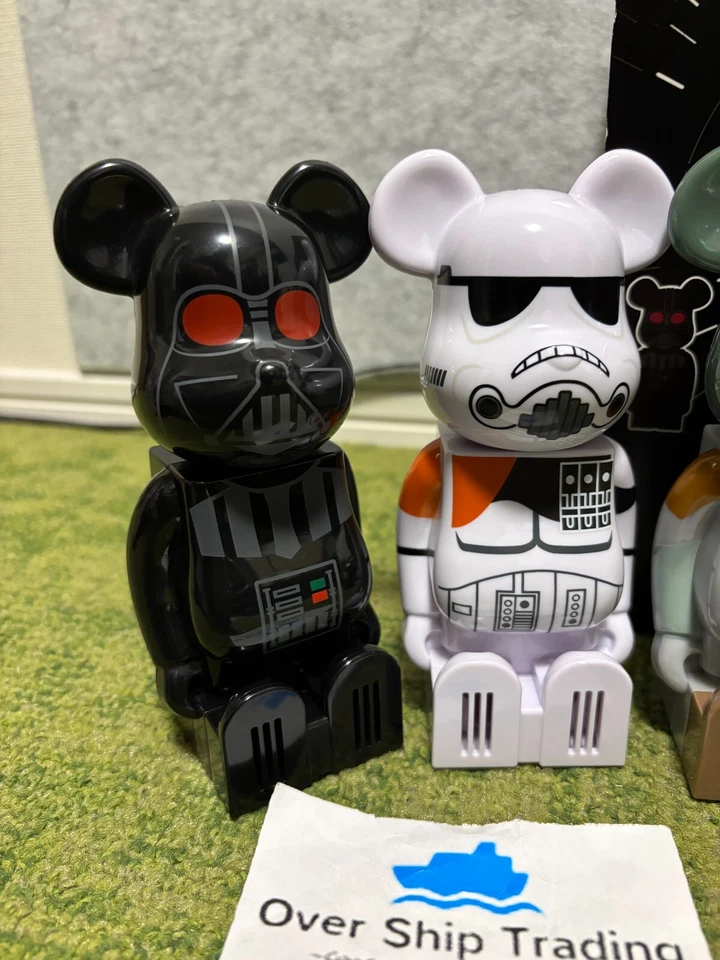 Juguete Medicom BE@RBRICK Cleverin Bearbrick Star Wars Juego de 6 piezas Competición Limitado Foto 2 de 4