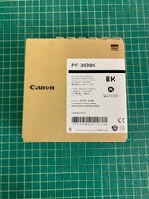 GENUINE Canon PFI-303BK Black Ink Tank IPF810 815 820 825 2958B001AA NEW