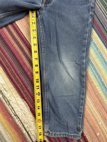 Vintage Y2K Levi's Jean Denim Kid 550 Red Tab Distressed Boys Slim Size 6 - Picture 4 of 7
