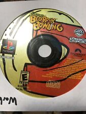 Original Playstation The Flintstones Bedrock Bowling (PS1) DISC ONLY Tested