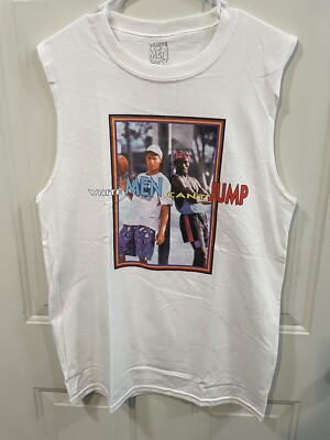 White Men Can t Jump Tank Top. Size Medium