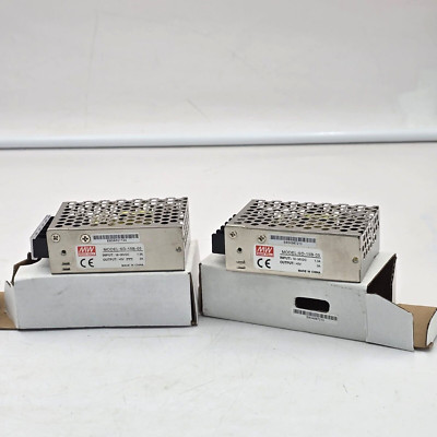 2 pcs Mean Well SD-15B-05 Power Supply 5 VDC Output
