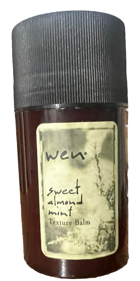 Wen by Chaz Dean Sweet Almond Mint Texture Balm 3 Ounces New Next