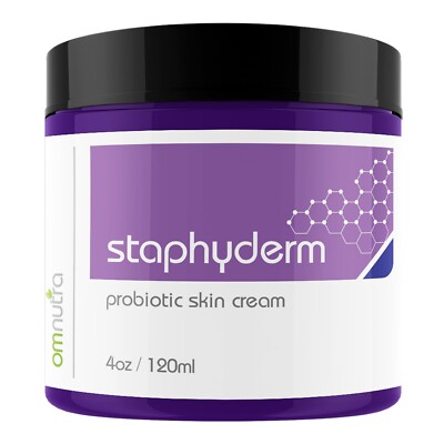 Staphyderm Non Antibiotic Ointment - 4OZ All Natural Topical Probiotic Lotion...