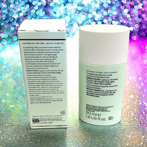 Leche calmante Elemis Sensitive 1,6 oz nueva en caja precio de venta sugerido por el fabricante 65 USD - Imagen 8 de 12