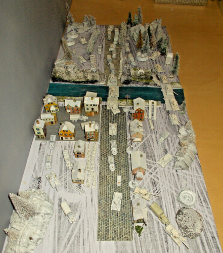 1:200 WWII Esercito Britannico "DIORAMA INVERNALE" ATTRAVERSAMENTO DEL FIUME", 50 veicoli + accessori - Foto 6 di 18