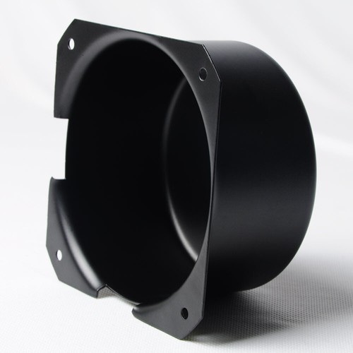 1 Stück 140x65 mm Schwarz Metall Ringkern Transformator Abdeckung Schutz Gehäuse Case - Bild 4 von 4