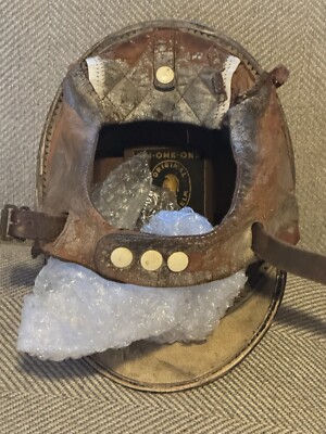 1940's Rmer-Helm Antique Old Motorcycle Racing Helmet Vintage Cycle Car  Hat LG | eBay
