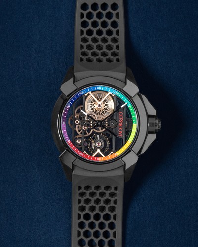 Jacob & Co. Epic X Producer Michael EX120.11.AA.AA.A 44mm Skeleton Dial Watch