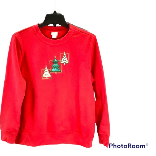 Holiday Editions Womens Sweatshirt Size 