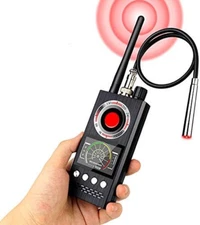Anti-Spy Wireless RF Signal Detector [Latest Professional Version] Bug GPS Camer
