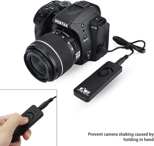 Shutter Release Cable Remote Control for Canon EOS R5 6D Mark II 5D Mark IV III - Picture 6 of 10