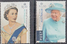 Australia 2022 - Queen Elizabeth II Platinum Jubilee - Set of 2 - MNH