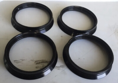 Volk Racing Wheels Adapters (TE37SL )black Color made in Japan Set Of 4 Pcs