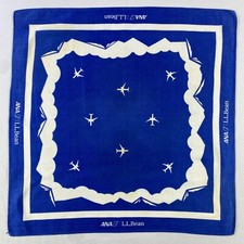 Vintage  L.L.Bean Handkerchief Neckerchief Bandana Pocket Square