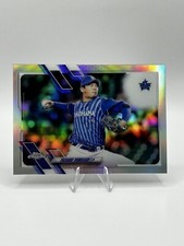 2021 Topps Chrome NBP Yasuaki Yamasaki Refractor #48 Japan Pro Nippon Baystars