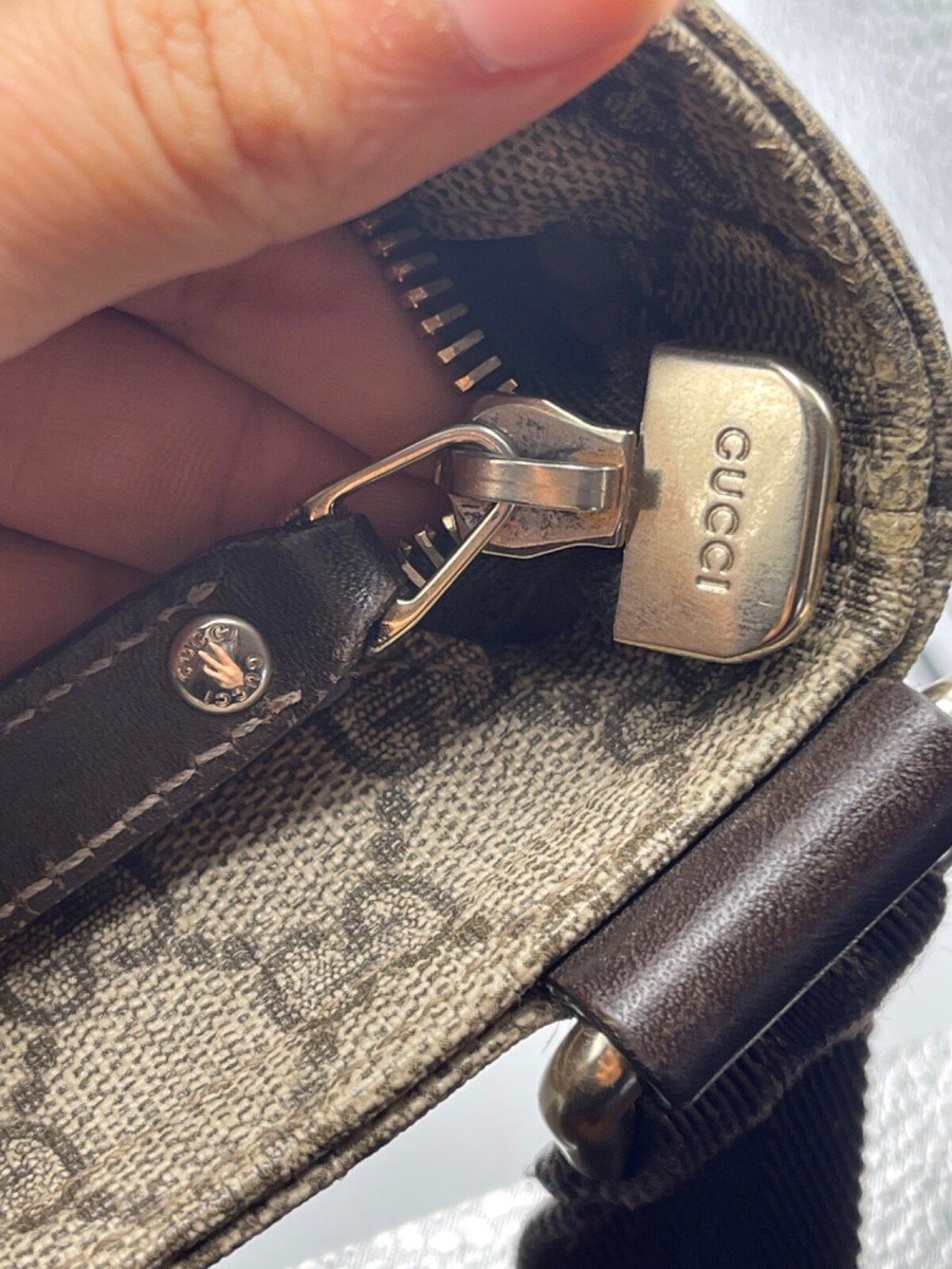 GUCCI Canvas Crossbody | eBay