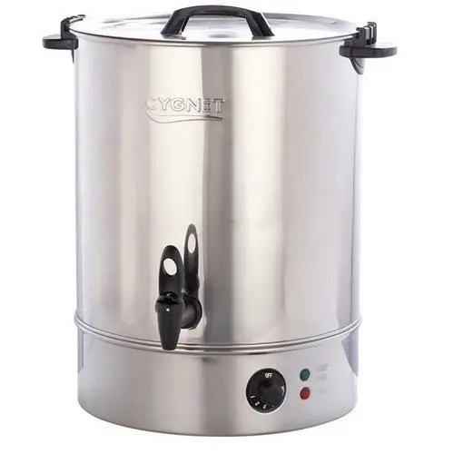 cygnet boiler catering large 30l litre hot water tea urn - stainless steel new image 3