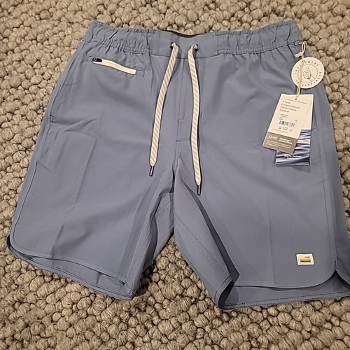 Vuori NWT Men's Banks Short Chambray V330 Small