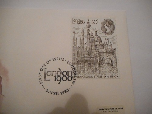 Great Britain 1980 SG1118 International Stamp Exhibition London 1980 FDC - Picture 2 of 3