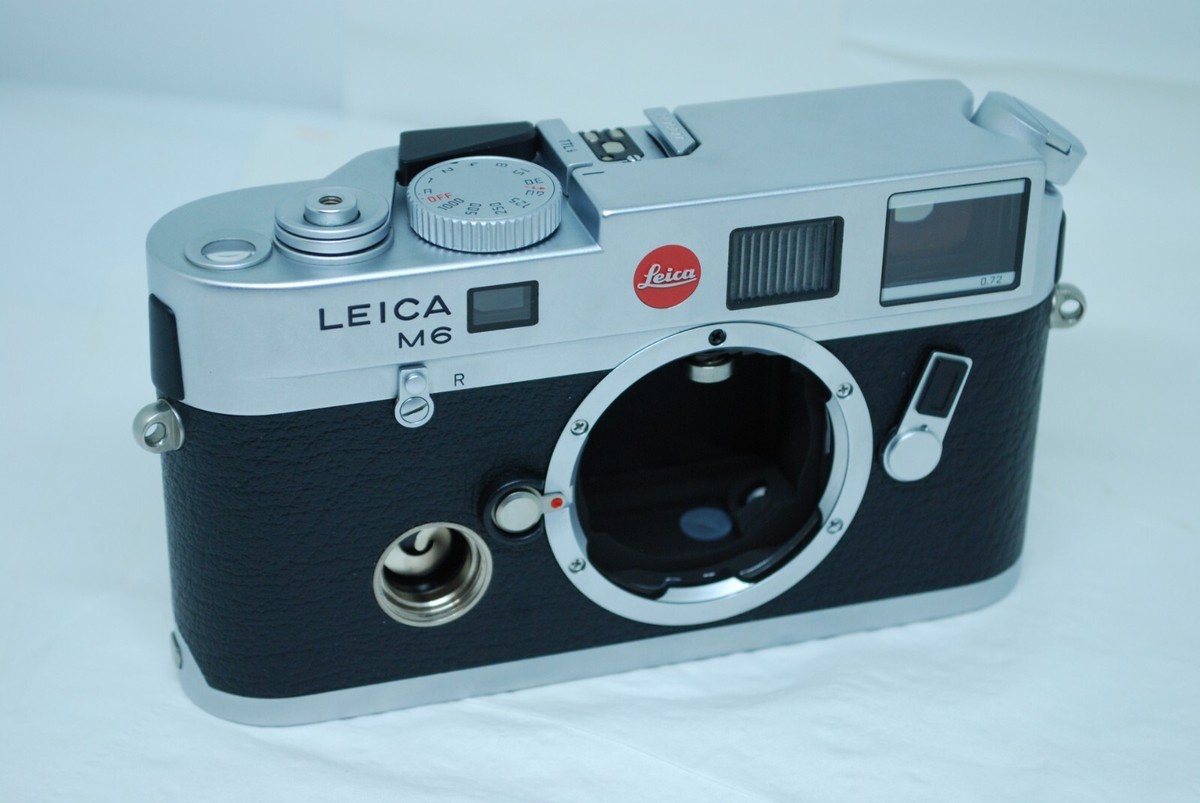 Leica M6 TTL 0.72 35mm Rangefinder film camera in Silver #5657 | eBay