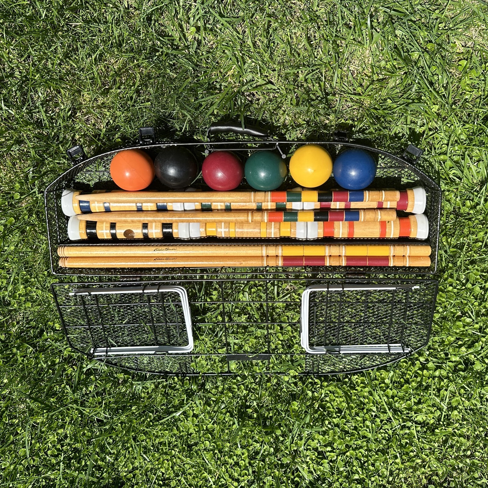 Eddie Bauer Competition 6 Player Croquet Set eBay