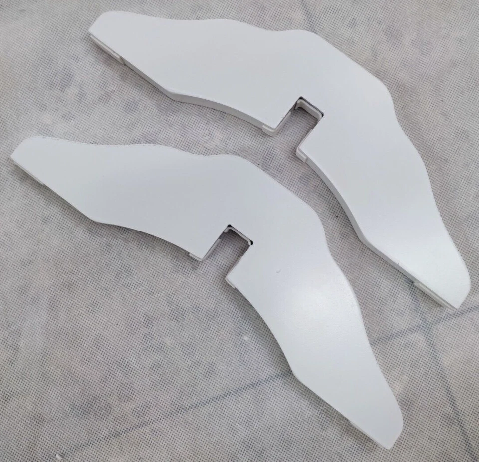 Kinder Absperrgitter verstellbar Schutzgitter 70x154 cm Holzwerkstoff Weiß - Bild 4 von 4