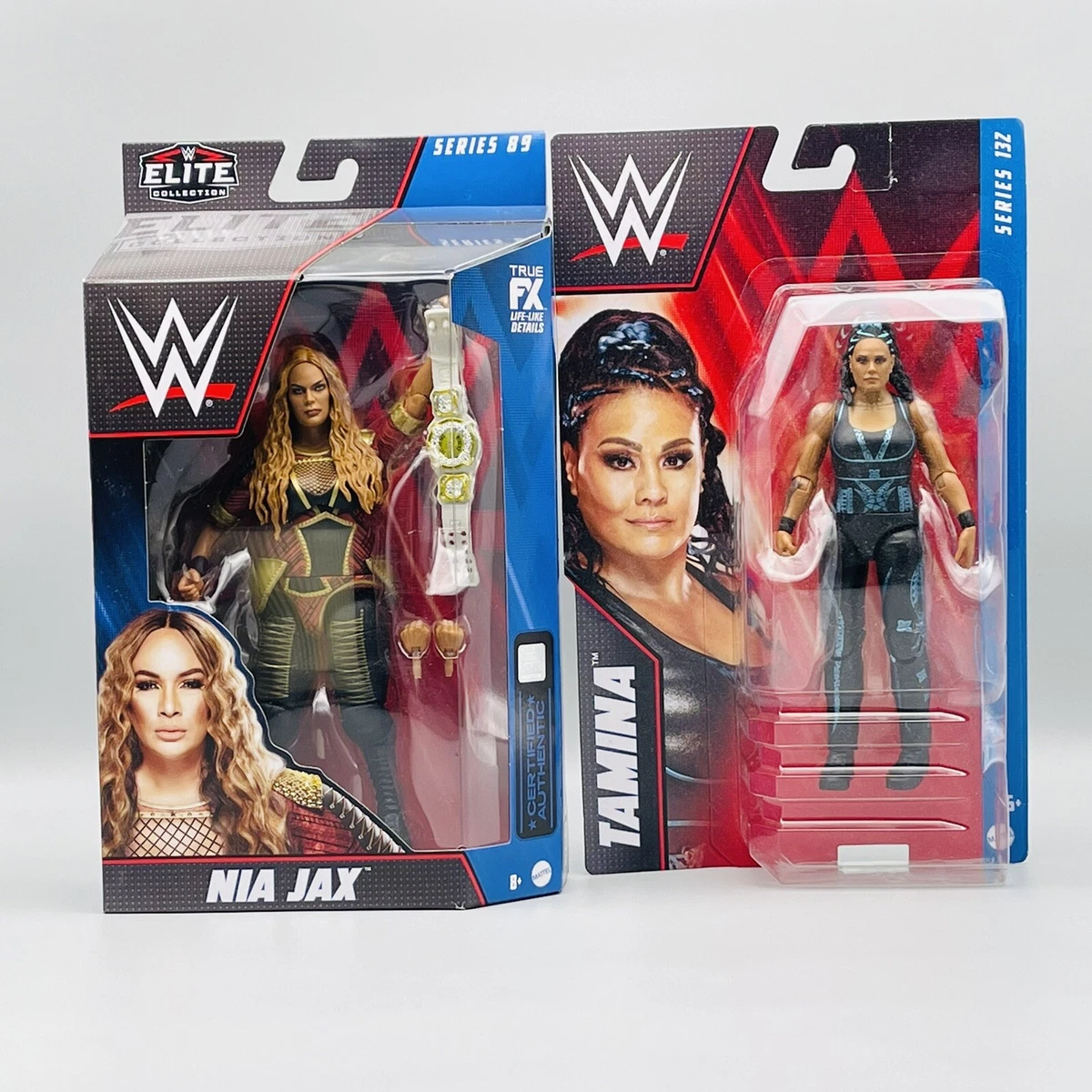 WWE Elite Series Nia Jax WWE Basic Series 132 Tamina LOT OF 2