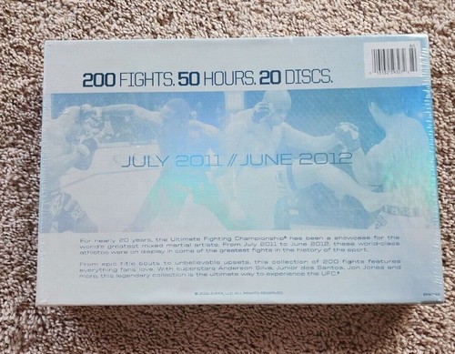 Ultimate Fight Collection 2012 20 DVD Disc Set MMA Mixed Martial Arts NEW - Foto 2 di 2