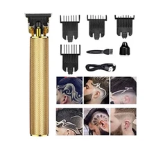 Geemy Professional hair trimmer Rechargeable gold color GM6603