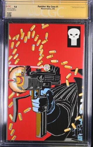 Punisher : War Zone (1992)#1 ( CGC 9.8 SS) Signed John Romitta Jr. Marvel Comics - Picture 2 of 2