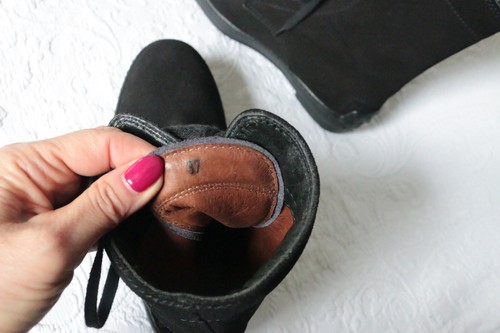 Tod‘s Stiefelletten Nubuk-Leder Schwarz Schnürung 37 NEUW - Bild 10 von 14
