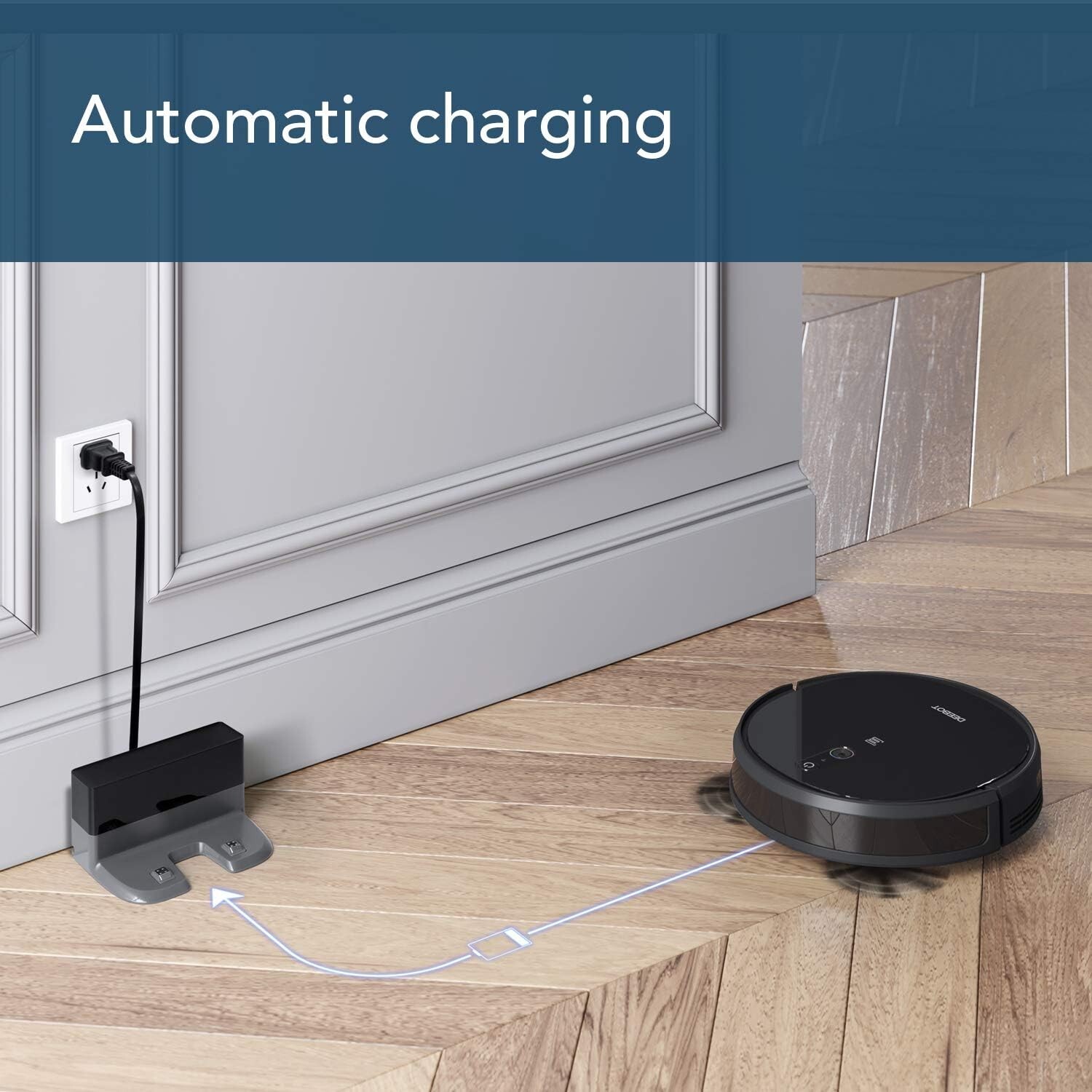 ECOVACS DEEBOT 711S Robot Vacuum Cleaner with Smart Navi 2.0 Visual