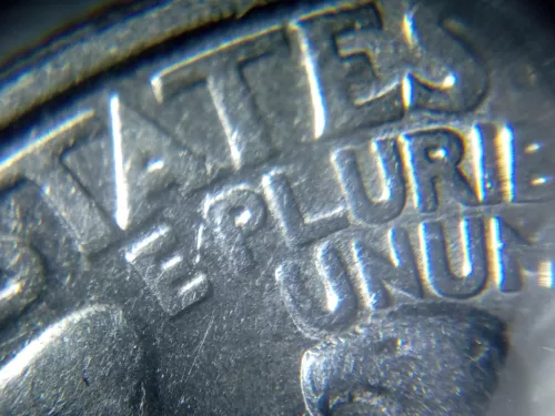 1995 P quarter double die error great for collectors 25C