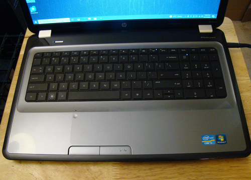 Hp g7-1310us/Core i3-2350M 2.30ghz/6gb/320gb/Web/Windows 10 Home/BT/Hdmi/17.3" - Picture 13 of 13