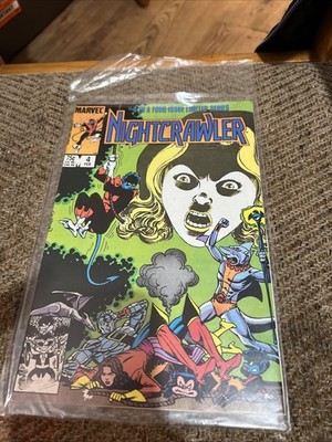 Marvel Nightcrawler #4 1st Solo Title Series With Nightcrawler 1985 NM/1st Print